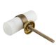 White Tube Stone Drawer Knob
